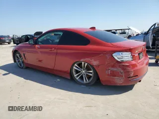 2015 BMW 4 Series 435i xDrive with VIN WBA3R5C51FK372318, listed as a Copart auction lot 52177785 with 74,961 mi miles and Salvage title. Bid and sale history available at DreamBid. Image 2.