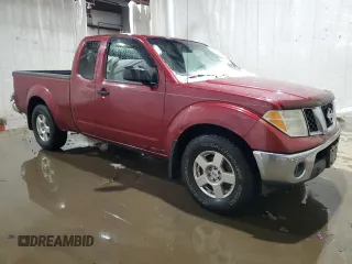 2008 Nissan Frontier SE with VIN 1N6AD06U28C403567, listed as a Copart auction lot 42154835 with 102,225 mi miles and Salvage title. Bid and sale history available at DreamBid. Image 4.
