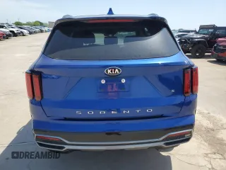 2021 Kia Sorento S with VIN 5XYRL4LC4MG009134, listed as a Copart auction lot 53318765 with 71,742 mi miles and Salvage Title. Bid and sale history available at carsss.com. Image 6.