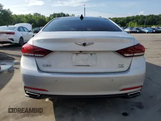 2017 Genesis G80 3.8L z VIN KMHGN4JE2HU199246, wystawiony jako Copart lot #64332695 z przebiegiem 80 508 mil mil oraz Szkoda całkowita • Salvage title. Historia ofert i sprzedaży dostępna na DreamBid. Obrazek 6.