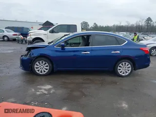 2017 Nissan Sentra S with VIN 3N1AB7AP4HY220457, listed as a IAAI auction lot 41469285 with 143,940 mi miles. Bid and sale history available at carsss.com. Image 14.