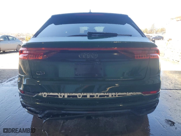 2019 Audi Q8 Prestige with VIN WA1FVAF19KD045915, listed as a Copart auction lot 52438855 with 62,532 mi miles and Salvage Title. Bid and sale history available at carsss.com. Image 6.
