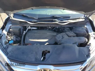 2018 Honda Odyssey EX-L with VIN 5FNRL6H79JB054306, listed as a Copart auction lot 49674955 with 92,157 mi miles and Salvage Title. Bid and sale history available at carsss.com. Image 13.