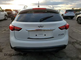 2011 Infiniti FX with VIN JN8BS1MW1BM170035, listed as a Copart auction lot 83537414 with Not provided miles and Salvage title. Bid and sale history available at DreamBid. Image 6.