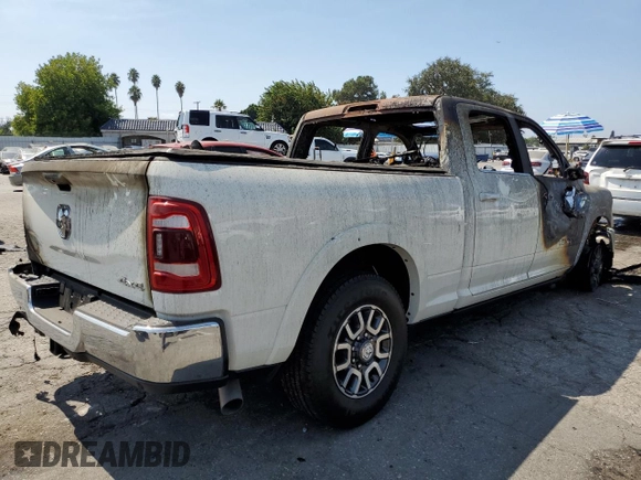 2022 Ram 2500 Longhorn z VIN 3C6UR5GL5NG381553, wystawiony jako Copart lot #70767164 z przebiegiem Nie podano mil oraz Nie do naprawy • Non repairable. Historia ofert i sprzedaży dostępna na DreamBid. Obrazek 3.