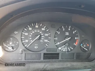 2001 BMW 5 Series 525i with VIN WBADT33491GF41517, listed as a Copart auction lot 72579754 with 0 mi miles and Salvage Title. Bid and sale history available at carsss.com. Image 9.