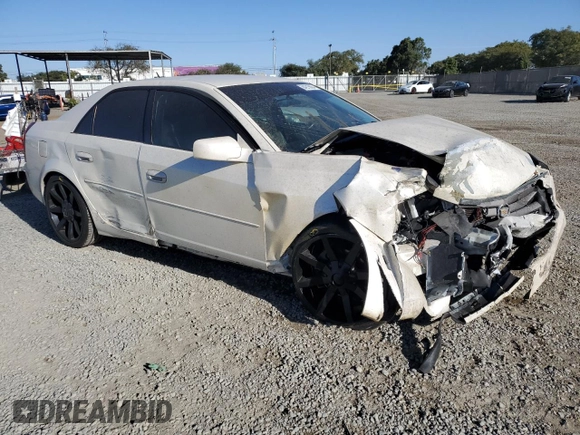 2005 Cadillac CTS with VIN 1G6DM56TX50235746, listed as a Copart auction lot 84215694 with 97,378 mi miles and Salvage Title. Bid and sale history available at carsss.com. Image 4.