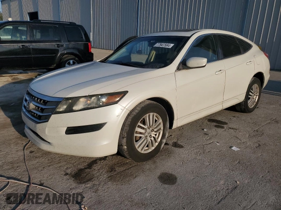 2012 Honda Crosstour EX-L with VIN 5J6TF3H57CL001463, listed as a Copart auction lot 77947584 with 151,197 mi miles and Salvage Title. Bid and sale history available at carsss.com. Image 1.