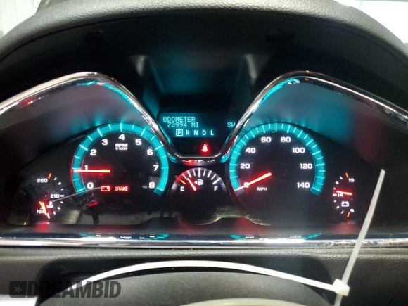 2017 Chevrolet Traverse LT with VIN 1GNKRGKD0HJ349177, listed as a Copart auction lot 50377335 with 72,994 mi miles and Salvage Title. Bid and sale history available at DreamBid. Image 9.