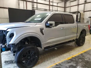 2023 Ford F-150 XL with VIN 1FTFW1ED3PFB64344, listed as a Copart auction lot 55409115 with 20,817 mi miles and Salvage Title. Bid and sale history available at carsss.com. Image 1.