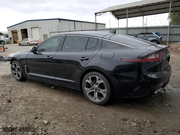 2020 Kia Stinger GT-Line with VIN KNAE15LA8L6084300, listed as a Copart auction lot 47699455 with NaN miles and Salvage Title. Bid and sale history available at carsss.com. Image 2.
