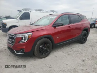 2024 GMC Terrain AT4 z VIN 3GKALYEGXRL207354, wystawiony jako Copart lot #52795645 z przebiegiem 30 464 mil mil oraz Szkoda całkowita • Salvage title. Historia ofert i sprzedaży dostępna na DreamBid. Obrazek 1.