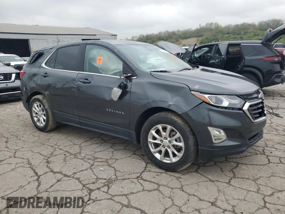 2021 Chevrolet Equinox LT with VIN 2GNAXUEV2M6143032, listed as a Copart auction lot 55396515 with 137,734 mi miles and Clean Title. Bid and sale history available at DreamBid. Image 4.