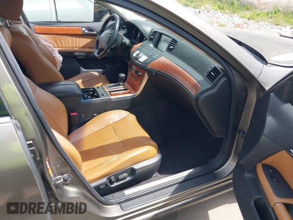 2007 Infiniti M x with VIN JNKAY01F27M454073, listed as a IAAI auction lot 42366518 with Not provided miles and . Bid and sale history available at DreamBid. Image 5.