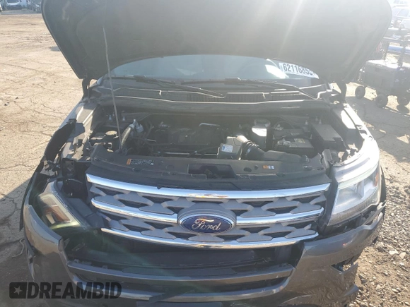 2018 Ford Explorer XLT с VIN 1FM5K8D88JGA40877, выставлен на аукционе Copart как лот 62116855 с пробегом 78 034 миль миль и Списание • Salvage title. История ставок и продаж доступна на DreamBid. Изображение 12.