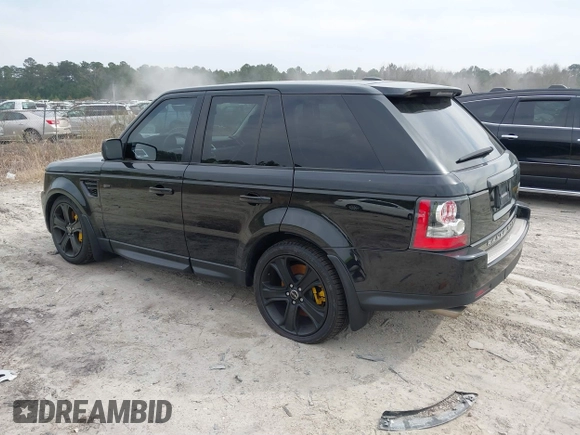 2011 Land Rover Range Rover Sport SC with VIN SALSH2E41BA703668, listed as a IAAI auction lot 41797594 with 113,634 mi miles. Bid and sale history available at carsss.com. Image 3.