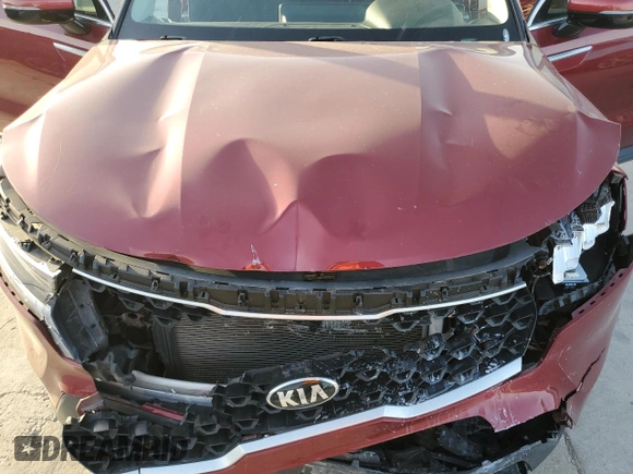 2021 Kia Sorento LX with VIN 5XYRG4LC8MG070183, listed as a Copart auction lot 49728725 with 49,316 mi miles and Salvage Title. Bid and sale history available at carsss.com. Image 13.