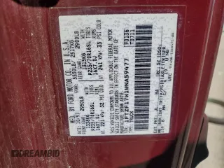 1998 Ford F-150 z VIN 1FTZF17W1WNA59477, wystawiony jako Copart lot #55849255 z przebiegiem 107 471 mil mil oraz Szkoda całkowita • Salvage title. Historia ofert i sprzedaży dostępna na DreamBid. Obrazek 12.