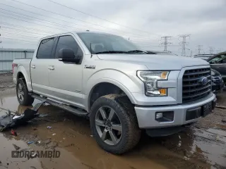 2015 Ford F-150 XLT with VIN 1FTEW1EP3FKD96289, listed as a Copart auction lot 46457355 with 116,917 mi miles and Salvage Title. Bid and sale history available at carsss.com. Image 4.