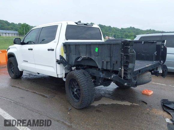 2023 Toyota Tundra SR5 with VIN 5TFLA5DB1PX070823, listed as a IAAI auction lot 42464005 with 41,772 mi miles and . Bid and sale history available at DreamBid. Image 3.