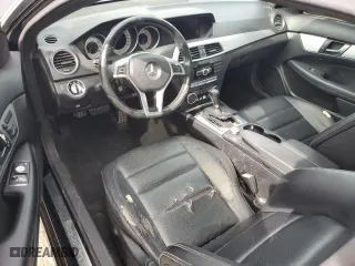2012 Mercedes-Benz C-Class C 250 with VIN WDDGJ4HB8CF799459, listed as a Copart auction lot 46551745 with 0 mi miles and Salvage Title. Bid and sale history available at carsss.com. Image 8.