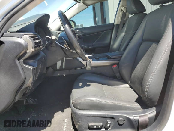 2018 Lexus IS 300 with VIN JTHBA1D28J5073711, listed as a Copart auction lot 62951895 with 68,538 mi miles and Salvage title. Bid and sale history available at DreamBid. Image 7.