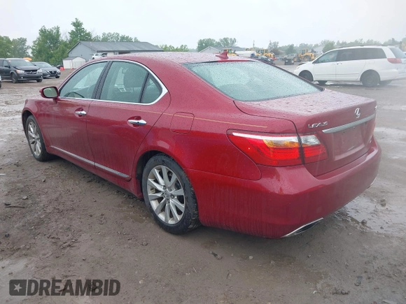 2010 Lexus LS 460 with VIN JTHCL5EF5A5005096, listed as a IAAI auction lot 42426408 with 188,002 mi miles and . Bid and sale history available at DreamBid. Image 3.