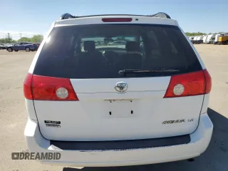 2008 Toyota Sienna CE with VIN 5TDZK23C08S220444, listed as a Copart auction lot 56573755 with 168,584 mi miles and Clean Title. Bid and sale history available at DreamBid. Image 6.