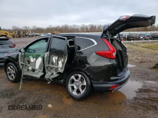2018 Honda CR-V EX-L with VIN 2HKRW2H82JH698191, listed as a Copart auction lot 70147052 with 34,352 mi miles. Bid and sale history available at carsss.com. Image 2.