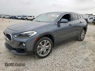 2018 BMW X2 sDrive28i with VIN WBXYJ3C38JEJ91570, listed as a Copart auction lot 57483525 with 40,790 mi miles and Salvage title. Bid and sale history available at DreamBid. Image 1.