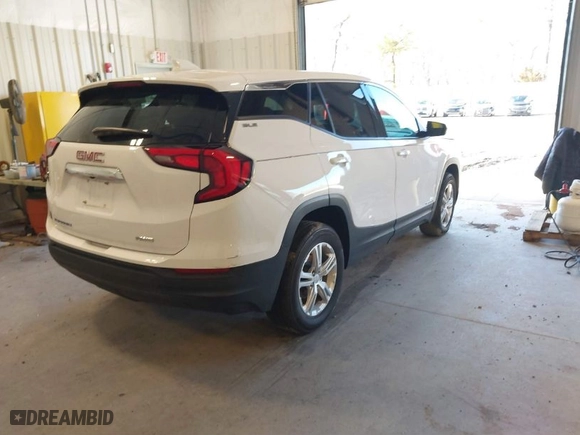 2020 GMC Terrain SLE with VIN 3GKALTEV0LL286090, listed as a IAAI auction lot 41552726 with 40,288 mi miles. Bid and sale history available at carsss.com. Image 4.