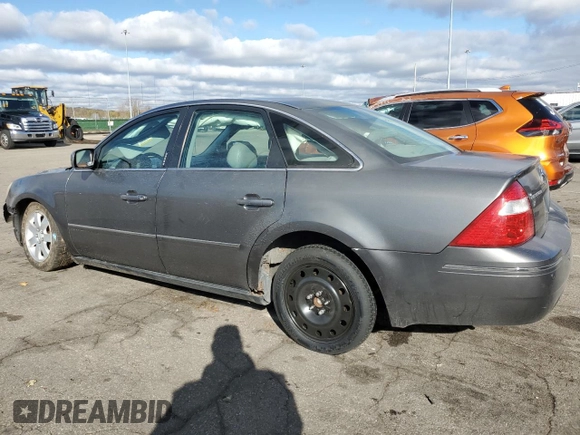 2005 Ford Five Hundred SEL with VIN 1FAHP24155G178083, listed as a Copart auction lot 79444244 with 0 mi miles and Salvage Title. Bid and sale history available at carsss.com. Image 2.