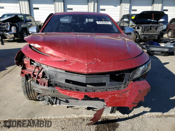 2015 Chevrolet Impala LTZ with VIN 2G1155SL5F9102332, listed as a Copart auction lot 87055694 with 146,289 mi miles and Salvage Title. Bid and sale history available at DreamBid. Image 5.