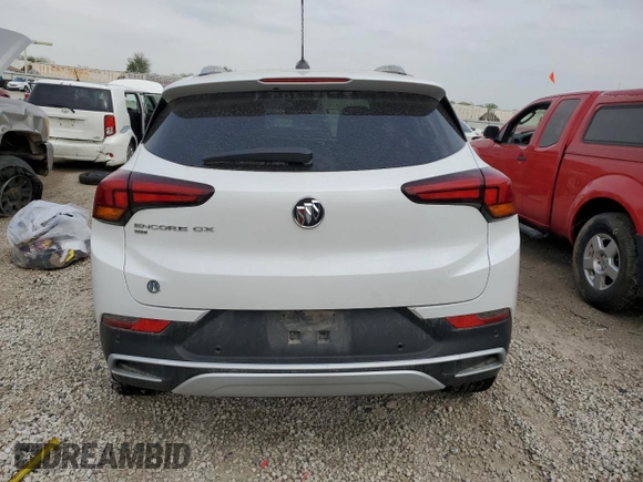 2021 Buick Encore GX Select с VIN KL4MMESL8MB048361, выставлен на аукционе Copart как лот 53738735 с пробегом 87 600 миль миль и Списание • Salvage title. История ставок и продаж доступна на DreamBid. Изображение 6.