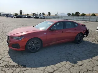 2021 Acura TLX w/A-Spec Package с VIN 19UUB5F51MA008704, выставлен на аукционе Copart как лот 59932995 с пробегом 62 781 миль миль и Списание • Salvage title. История ставок и продаж доступна на DreamBid. Изображение 1.