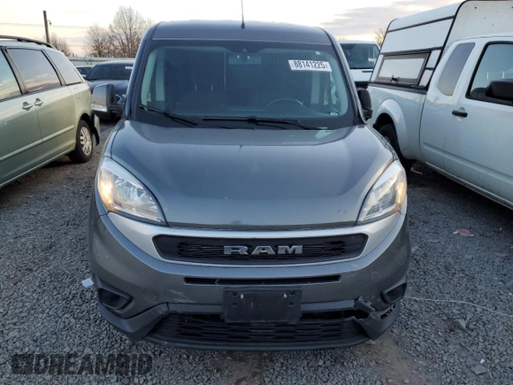 2021 Ram ProMaster City Cargo Tradesman SLT with VIN ZFBHRFBB1M6T22873, listed as a Copart auction lot 88141225 with 74,656 mi miles and Salvage Title. Bid and sale history available at carsss.com. Image 5.