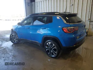 2023 Jeep Compass (RED) Edition with VIN 3C4NJDCN4PT517431, listed as a Copart auction lot 51005515 with 20,968 mi miles and Salvage Title. Bid and sale history available at carsss.com. Image 2.