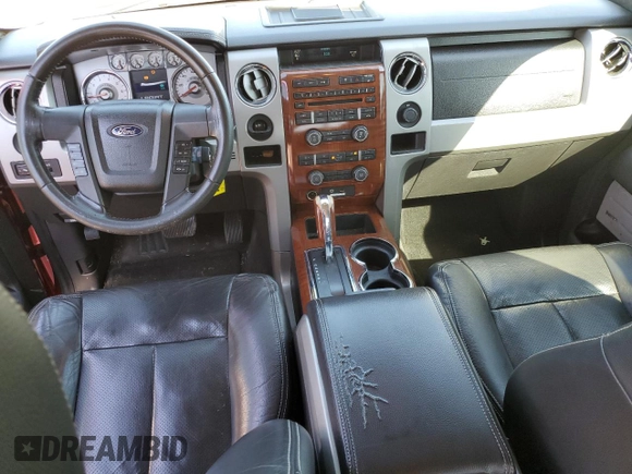 2009 Ford F-150 XL with VIN 1FTPW12V89FB40707, listed as a Copart auction lot 46809785 with 202,587 mi miles and Salvage Title. Bid and sale history available at carsss.com. Image 8.