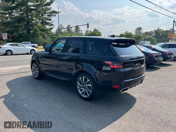 2018 Land Rover Range Rover Sport HSE Dynamic with VIN SALWV2SV6JA811600, listed as a Copart auction lot 60938435 with 156,093 mi miles and Clean title. Bid and sale history available at DreamBid. Image 4.