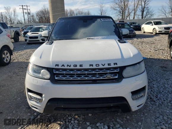 2016 Land Rover Range Rover Sport HSE with VIN SALWR2VFXGA634583, listed as a Copart auction lot 49899235 with 118,534 mi miles and Clean Title. Bid and sale history available at DreamBid. Image 5.