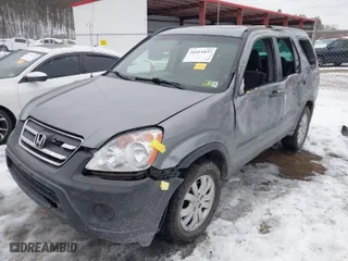 2006 Honda CR-V EX with VIN SHSRD77806U431103, listed as a IAAI auction lot 41411837 with 174,162 mi miles. Bid and sale history available at carsss.com. Image 2.