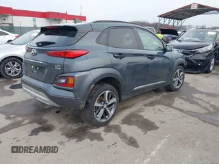 2019 Hyundai Kona Limited with VIN KM8K3CA59KU239307, listed as a IAAI auction lot 41607380 with 42,454 mi miles. Bid and sale history available at carsss.com. Image 4.
