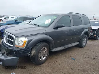 2004 Dodge Durango SLT z VIN 1D4HB48D14F224721, wystawiony jako IAAI lot #41568451 z przebiegiem 191 006 mil mil oraz . Historia ofert i sprzedaży dostępna na DreamBid. Obrazek 2.