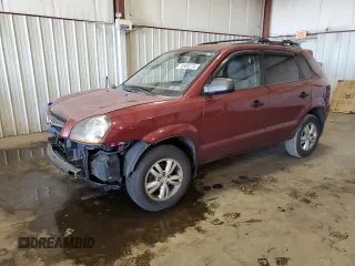 2009 Hyundai Tucson GLS with VIN KM8JM12BX9U972834, listed as a Copart auction lot 78595274 with 94,166 mi miles and Salvage Title. Bid and sale history available at carsss.com. Image 1.
