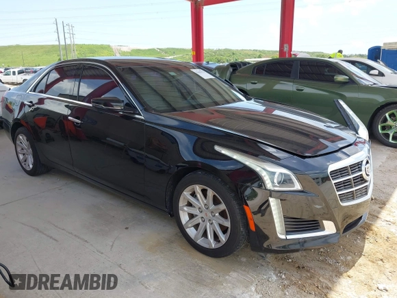 2014 Cadillac CTS RWD with VIN 1G6AP5SX4E0149156, listed as a IAAI auction lot 42681914 with 49,539 mi miles and . Bid and sale history available at DreamBid. Image 3.