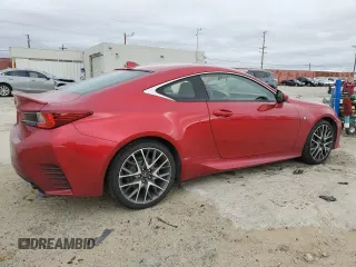 2017 Lexus RC 350 with VIN JTHHE5BCXH5017331, listed as a Copart auction lot 45052195 with 112,648 mi miles and Salvage title. Bid and sale history available at DreamBid. Image 3.