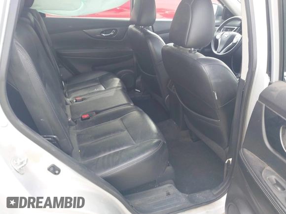 2016 Nissan Rogue SL with VIN 5N1AT2MV3GC762496, listed as a IAAI auction lot 41851987 with 90,623 mi miles and . Bid and sale history available at DreamBid. Image 8.