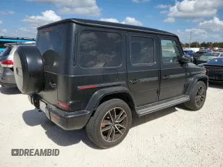 2021 Mercedes-Benz G 550 with VIN W1NYC6BJ4MX383353, listed as a Copart auction lot 75195374 with Not Provided miles and Salvage Title. Bid and sale history available at DreamBid. Image 3.