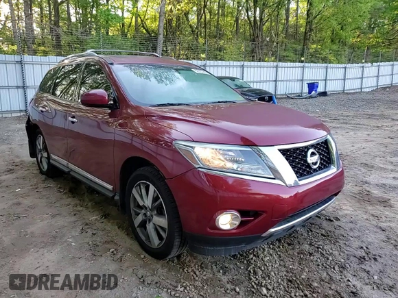2014 Nissan Pathfinder S with VIN 5N1AR2MM9EC600620, listed as a Copart auction lot 52023385 with 133,788 mi miles and Salvage title. Bid and sale history available at DreamBid. Image 11.