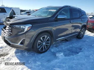 2019 GMC Terrain Denali with VIN 3GKALSEX1KL263007, listed as a Copart auction lot 88470195 with 75,081 mi miles and Salvage Title. Bid and sale history available at carsss.com. Image 1.